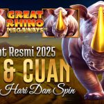 Top Slot PP Great Rhino Megaways Slot Resmi 2025 Berikan JP & Cuan Setiap Hari dan Spin